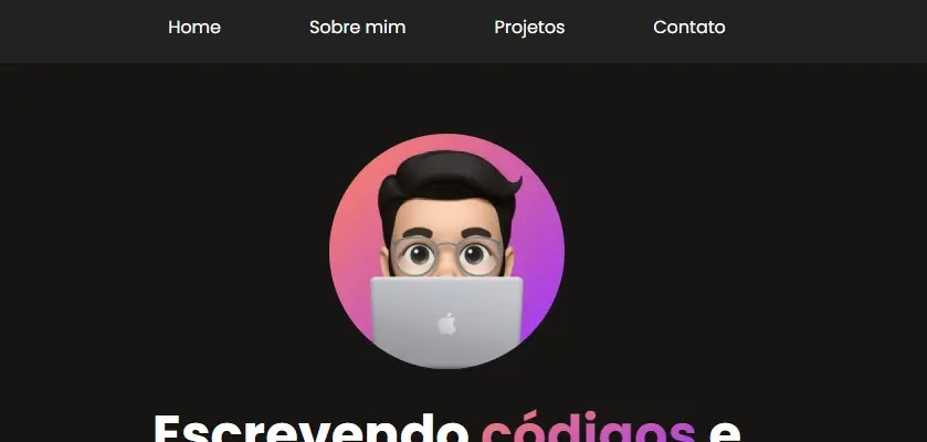 Projeto de portfólio